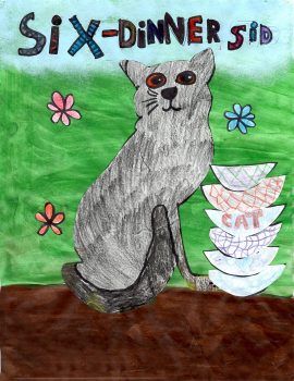 Haylee Scotti, Age 10 Sid the Cat from Six-Dinner Sid (November)