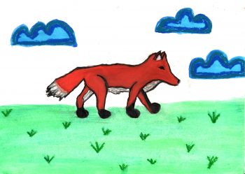 Annaka Sefcik, Age 10 Pax the Fox from Pax