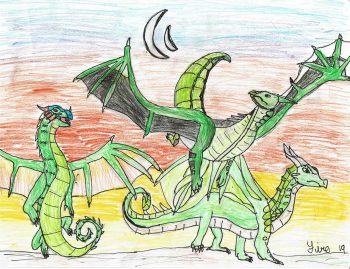 Fire Townsend, Age 10, Wings of Fire
