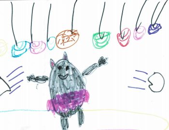 Juliana Amador, Age 6, Splat the Cat