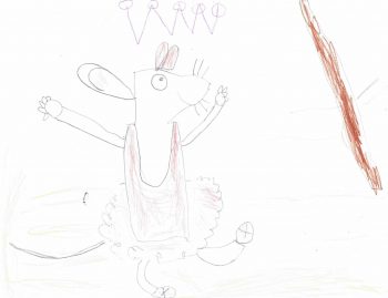 Lizzy Gibbons, Age 5, Angelina Ballerina