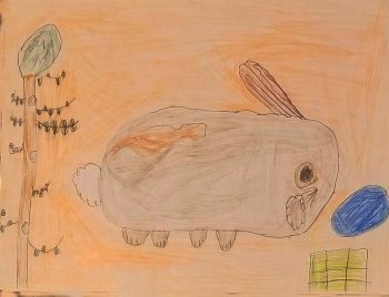 Myiah Punch, Age 8, Bunnies in the Forest from The Love in My Heart