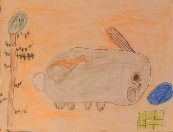 Myiah Punch, Age 8, Bunnies in the Forest from The Love in My Heart