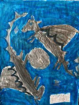 Delilah Sowerwine, Age 9, Dragons in the Rainwing Village from Wings of Fire
