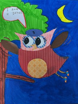 Adelyn James, Age 8, Owl Diaries (October)