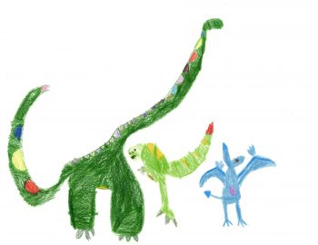 Lily Nikolai, Age 6, Dinosaurs
