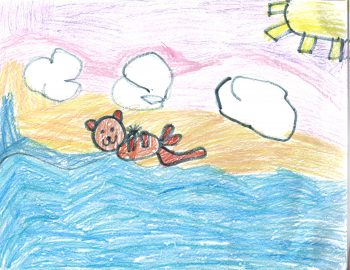 Marlee Lawson, Age 7, An Otter Called Pebble