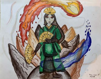 Elora Steffen, Age 12, The Rise of Kyoshi (cover)