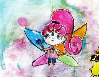 Lily Varzgah, Age 5, Shimmer and Shine (July)